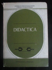 Didactica Editura: Didactica si pedagogica foto