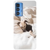 Husa compatibila cu Motorola G100 model Lazy day, Silicon, TPU, Viceversa, Transparent, Carcasa
