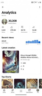 V&amp;acirc;nd cont de Youtube 30.000 abonați! foto