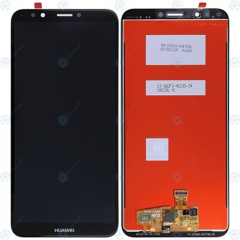 Huawei Y7 Prime 2018 Modul display LCD + Digitizer negru foto