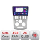 Navigatie Dacia Logan 1 2003-2010 C-logan Android Octa Core Ecran 2K QLED GPS 4G 4+32GB 360 kit-logan+EDT-E409-2K CarStore Technology