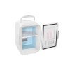 Mini Frigider Auto/Turistic Malatec, 4L, 12V/220V, Alb, Portabil, Racire/Incalzire, 17.5x23.5x25 cm