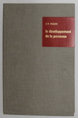 LE DEVELOPPMENT DE LA PERSONNE par C.R. ROGERS , 1970 foto