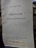 Alexe Procopovici - Introducere in Studiul Literaturii Vechi