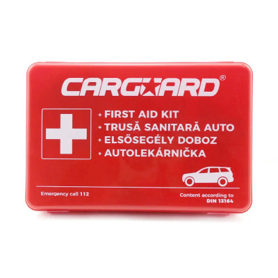 Trusa medicala auto - data expirare: 2026-08 - CARGUARD foto