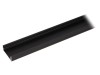 Profil Aluminiu LED Negru 1m WIDE24 de Suprafață