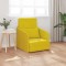 vidaXL Canapea Pat 2-in-1 Galben 65x80x83 cm Catifea