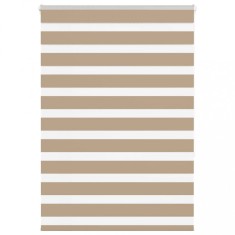 vidaXL Jaluzea tip zebra 110x150 cm lățime țesătură 105,9 cm poliester