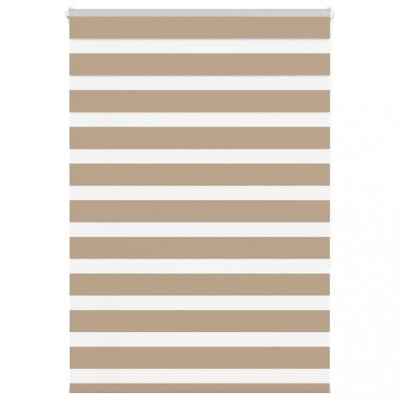 Jaluzea tip zebra 110x150 cm lățime țesătură 105,9 cm poliester foto