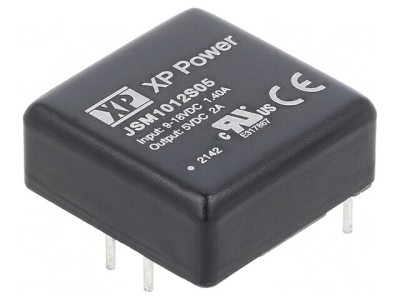 Convertor DC/DC 10W 9-18V la 5V 2A THT JSM1012S05 foto
