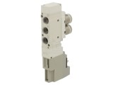 Ventil electromagnetic SMC 1,5&divide;7bar 5/2 monostabil aluminiu IP65