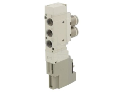 Ventil electromagnetic SMC 1,5&amp;divide;7bar 5/2 monostabil aluminiu IP65 foto