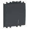 Intrerupator simplu cu led 2M Schneider Easy Styl negru LMR1412003