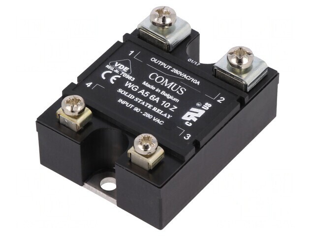 Releu Semiconductor 1-Fazat 10A 24-280VAC