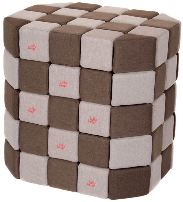 Set constructie MAXI JollyHeap BASIC Magnetic Blocks 1324 100 pcs.