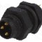 Conector M8, 3 pini, clasa etanseitate IP67, AMPHENOL - LTW8P-03PMMS-SF7001