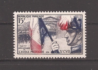Franta 1954 - Aniversarea a 150 de ani a Școali Militare Sf. Chir, MNH foto
