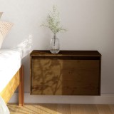 VidaXL Dulap de perete, maro miere, 60x30x35 cm, lemn masiv de pin