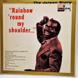 Lp Al Jolson &lrm;&ndash; The Jolson Story - Rainbow &#039;Round My Shoulder... 1957 NM / VG+