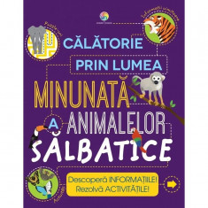 Calatorie in lumea minunata a animalelor salbatice PlayLearn Toys