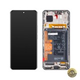 Display cu Touchscreen Honor 90 cu Rama si Acumulator Negru (Midnight Black) Service Pack 0235AGDN
