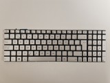 Tastatura Laptop, Asus, R500, R500D, R500DE, R500DR, R500N, R500V, R500VJ, R500VM, R500Xi, R500VD, iluminata, argintie, layout UK