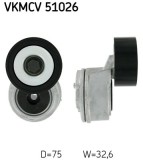 SKF VKMCV 51026 rola intinzator,curea transmisie