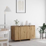 VidaXL Bufet din stejar Stejar artizanal Lemn ingineresc 120 x 41 x 75 cm