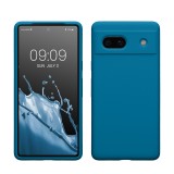 Husa Kwmobile pentru Google Pixel 7a, Albastru, Silicon, KWM000019YE012C, Carcasa