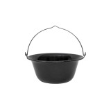 Ceaun smaltuit, 14L, negru / EXT 7226_1