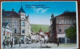 Carte postala, Brasov, strada Principele Carol, 1929