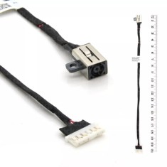 Mufa alimenare Laptop, Dell, Inspiron 14 7460, 7472, JM9RV, 0JM9RV, DC30100YE00, BKA40 DC Cable, 21cm