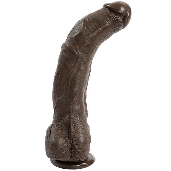 Dildo Realist Black Thunder FirmSkyn Vac-U-Lock 29 cm