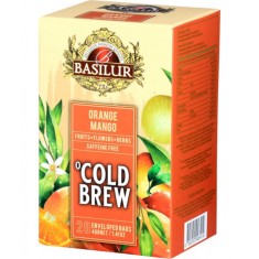 Basilur Brew Orange Mango Ceai rece 20 plicuri