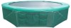 Protectie Baza Trambulina inSPORTline 430cm, Verde, Impermeabila, Siguranta Copii si Animale, cu Buzunare Depozitare