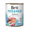 Conservă Brit Pat&eacute; &amp;amp; Meat Salmon, 800 g