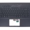 Carcasa superioara cu tastatura palmrest Laptop, Asus, ProArt StudioBook Pro 15 W500GV, W500G5T, 90NB0PW1-R31US0, 13N1-AVA0411, iluminata, American Gr