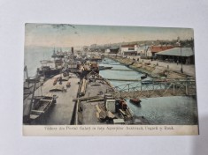 B.D.G. GALATI - VEDERE DIN PORTUL GALATI 1911 foto