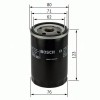 Filtru ulei JEEP CHEROKEE (KJ) (2001 - 2008) BOSCH 0 451 103 258