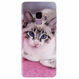 Husa silicon pentru Samsung S9, Siamese Kitty