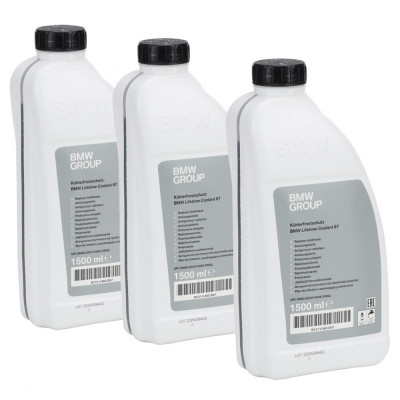 Set 3 Buc Antigel Concentrat Oe Bmw Albastru / Verde 1.5L 83515A6CDD7 foto