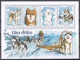 Guineea Bissau 2014 - Faună - C&acirc;ini arctici, Bloc, MNH