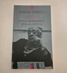 Eugene Ionesco / Eugen Ionescu Teatru Volum 9 Editura Humanitas