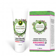 Crema impotrica caderii parului cu arginina si taurina 200ml hypericum