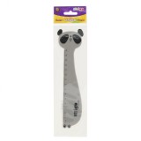 Rigla Strigo din Plastic, Panda, 15 cm