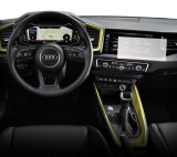 Folie Protectie Navigatie Audi A1 Sportback 2018+, Duragon, protectie Display Navigatie, silicon Transparent, Anti-zgarieturi, kit instalare