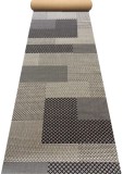 Traversa Antiderapanta Flex, 19645, Bej / Maro, Latime 75 cm, Diverse Lungimi