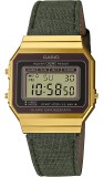 Ceas Casio, Vintage Iconic A700WEGL-3A - Marime universala
