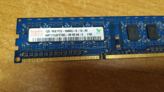 Ram PC hynix 1GB DDR3 PC3-10600U HMT112U6TFR8C-H9 foto