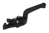 Maneta de frana 4RIDE culoare: negru, ondulat ajustat pentru KAWASAKI GTR, Z, ZX, ZX-10R, ZX-14R, ZX-6R 600-1400 2006-2017